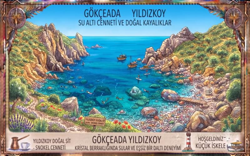 Yıldızkoy Gökçeada Genel Görünüm